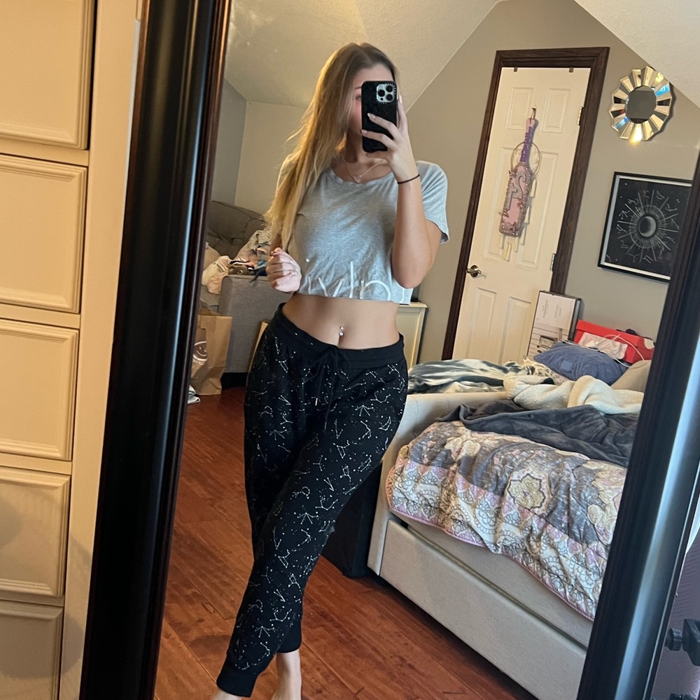 Astrology star sweatpants